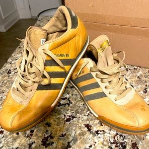 Gently worn sneakers